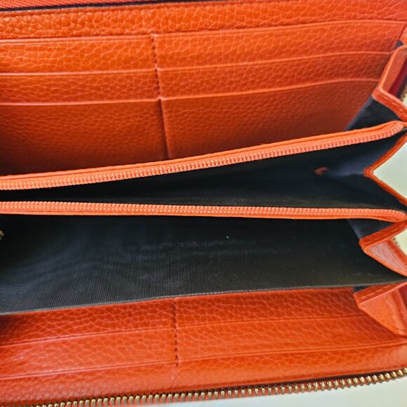 Gucci Ultra Rare Soho Zippy Wallet CUSTOM DYED - Picture 9 of 10